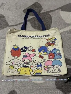 【美品】サンリオキャラクターズ　大型トートバッグ