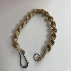 ウォレットチェーン　麻　ヘンプ