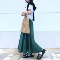 UNIQLO マーメイドロングスカート 丈標準 S