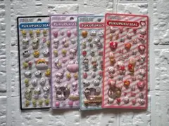 【国内正規品】スヌーピー　ぷくぷくシール　4種セット