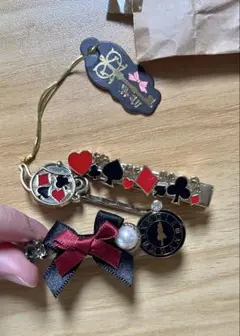 トランプモチーフ ヘアピンセット