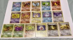 ★旧裏　ポケモンカード　拡張パック4弾ロケット団　【わるいポケモン】16枚セット