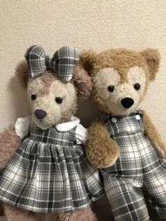 受注生産 sサイズシェリーメイandダッフィーお揃いコスチューム