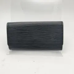 ルイヴィトン　4連キーケース　エピ　ミュルティクレ4　ブラック