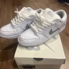 Supreme × Nike SB Dunk Low White 26.0