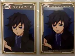 鬼滅の刃 AGF 2023 アニプレックス ランダムカード 冨岡義勇 2枚セット