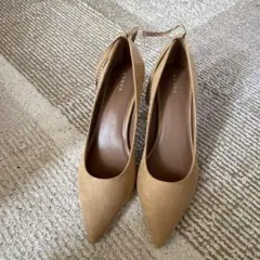 RANDA ベージュ ハイヒールパンプス 25.5cm