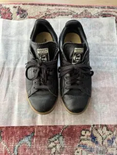 adidas Stan Smith ブラック　ゴムソール　スタンスミス