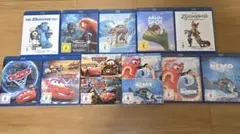 【海外版Blu-ray】Disney　ディズニー　DVD 9枚セットまとめ売り