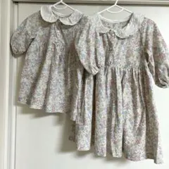 【最終値下げ】姉妹服　2着セット　ハンドメイド　おそろい