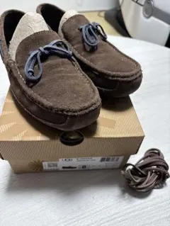 UGG M CHESNUT モカシン 8 ブラウン