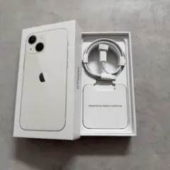 iPhone13mini スターライト 空箱 Lightningケーブル付き