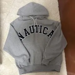 NAUTICA グレー パーカー Sサイズのサムネイル