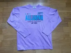 ヨネックス長袖Tシャツ  S 紫