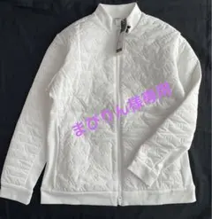 新品タグ付⛳️アディダスゴルフ　キルトジャケット＆プリーツスカート　セット　L