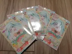 フリューくじ 初音ミク Citrus MIKU G賞　クリアカード3枚セット5つ