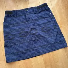 値下げ！adidas ゴルフウェア　ネイビー スカート