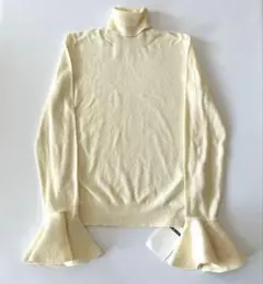 JIL SANDER ジルサンダー フレアスリーブ タートルネック ニットのサムネイル