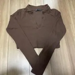 ZARA ショート丈 トップス