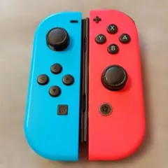 【超美品純正完動品】任天堂 Joy-Con コントローラー 青赤⑩