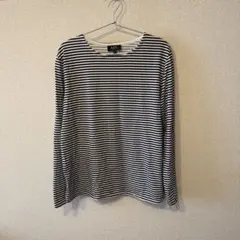 A.P.C. ボーダー長袖カットソー S