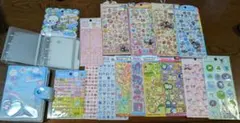 ドロップ タイル おはじき シール 3穴 バインダー 3冊 セット まとめ売り