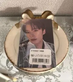 河野純喜くんJO1ondershow グッズ購入時の特典トレカ