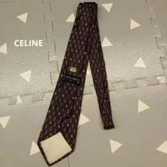 CELINE セリーヌ ネクタイ 総柄