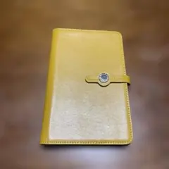 イエロー 合成皮革 カードケース