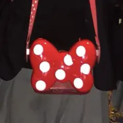 ミニーマウス ポップコーンバケット リボン