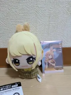 学園アイドルマスター　ちびぐるみ　藤田ことね　クリアカード　セット