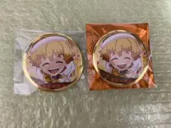 鬼滅の刃　ufotable クリスマス2021 缶バッジ　我妻善逸　2点　新品