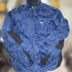 patagonia ネイビー フリースジャケット S