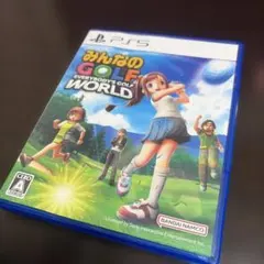美品　PS5 みんなのGOLF WORLD