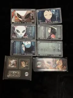 ufotable DINING お楽しみくじ カード 缶バッジ シール 錆兎真菰