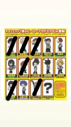 僕のヒーローアカデミア チョコエッグ2 フィギュア