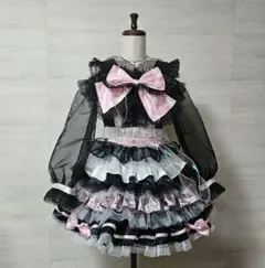 Diamond Honey ロリータ ジャンパースカート チェリー柄 - メルカリ