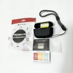 未使用品！ アハスタイル Apple AirPods pro 2 ブラック 黒