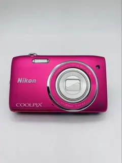 動作確認済】 Nikon COOLPIX S3000 ピンク コンデジ - メルカリ