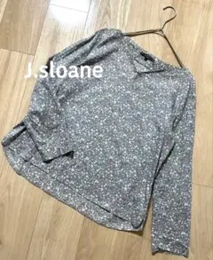 J.sloane ジェイスローアン　リバティ ブラウス　小花柄　総柄　日本製のサムネイル