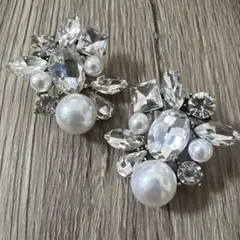 (aya様)【美品】ブライダルピアス　パール