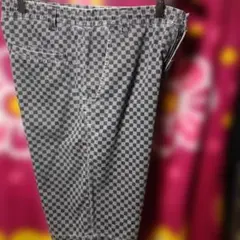 90ｓ　ヴィンテージ　VANS チェッカーフラッグショーツ　ハーフパンツのサムネイル