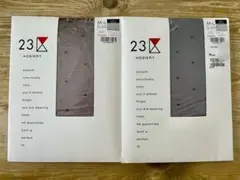 23区【ドット柄ストッキング・パンスト M-L 新品】2つセットB