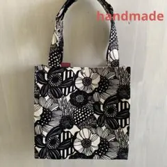 北欧柄　ミニバッグ　スクエア紙袋型