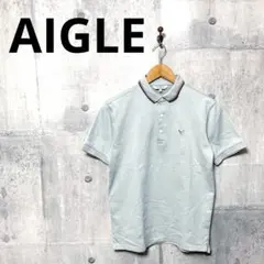 AIGLE エーグル メンズ ポロシャツ M グレーのサムネイル