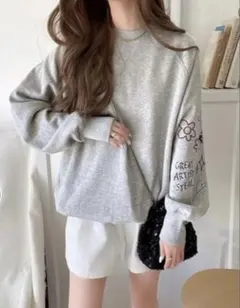 クラシカルエルフ　刺繍裏起毛スウェットXL SIZE