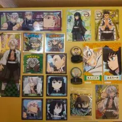 鬼滅の刃　柱キャラ　シール、カード詰め合わせ