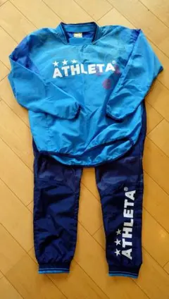 【値下げ】アスレタ【140】ウィンドブレーカー上下