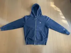 Champion チャンピオン ネイビーフルジップパーカー L