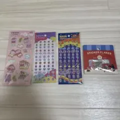 ぷっくり キャラクターシール クレヨンしんちゃん　たまごっち　など